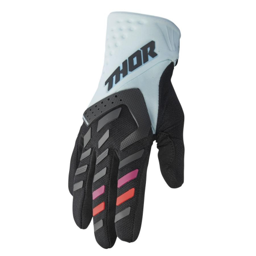 Thor - Thor Spectrum Womens Gloves - 3331-0235 - Black/Light Mint - Medium