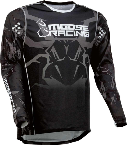 Moose Racing - Moose Racing Agroid Jersey - 2910-7003 - Stealth - X-Large