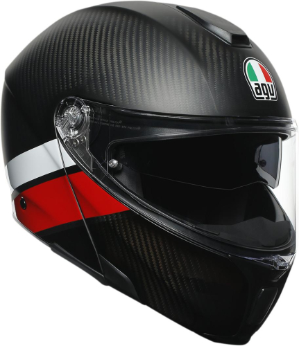 AGV - AGV Sport Modular Layer Helmet - 211201O2IY01210 - Red/White - Small