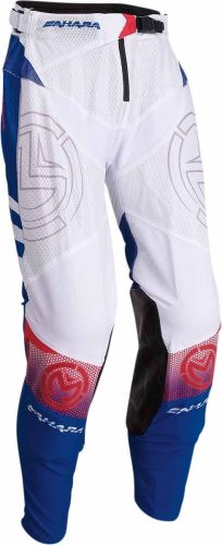 Moose Racing - Moose Racing Sahara Pants - 2901-9909 - Red/White/Blue - 40