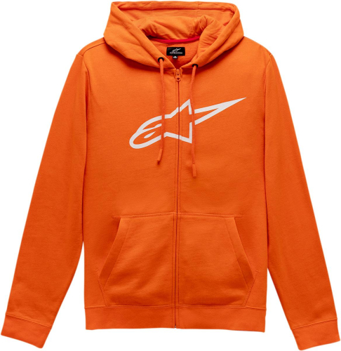 Alpinestars - Alpinestars Ageless II Zip Hoodie - 1038530524020XL - Orange/White - X-Large