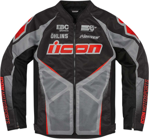 Icon - Icon Hooligan Ultrabolt Jacket - 2820-5530 - Black - Large