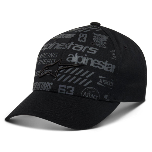 Alpinestars - Alpinestars Chaos Hat - 1230-81007-1011-O/S - Black/Gray - OSFM