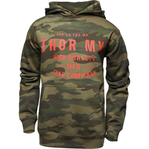 Thor - Thor Crafted Youth Pullover - 3052-0606 - Camo - X-Large