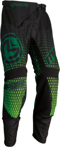 Moose Racing - Moose Racing Qualifier Pants - 2901-9101 - Green/Black - 44