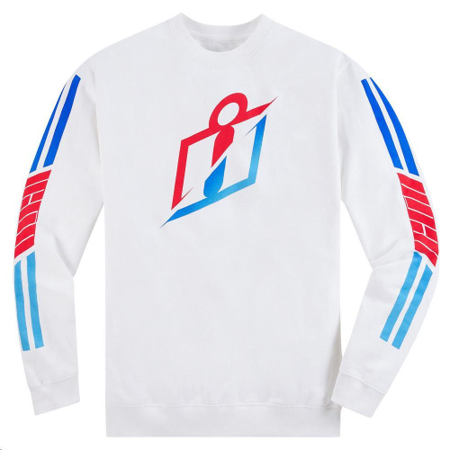 Icon - Icon RS Gradient Crew Fleece - 3050-5338 - White - X-Small