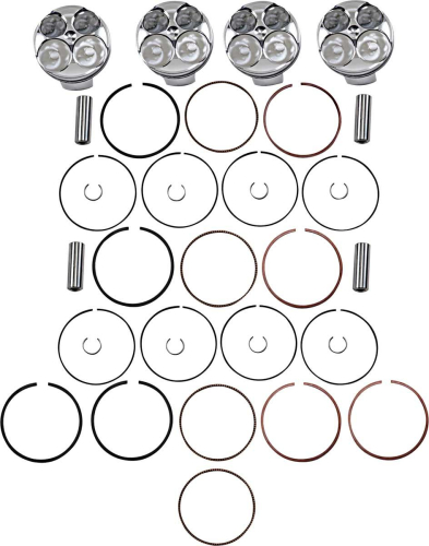 J.E. Pistons - J.E. Pistons FSR Piston - Standard Bore 67.00mm, 13.0:1 Compression - 308644