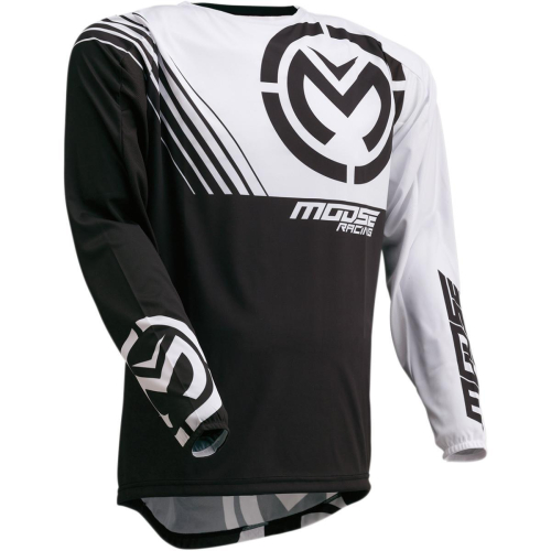 Moose Racing - Moose Racing M1 Jersey - 2910-5731 - Black/White - 3XL