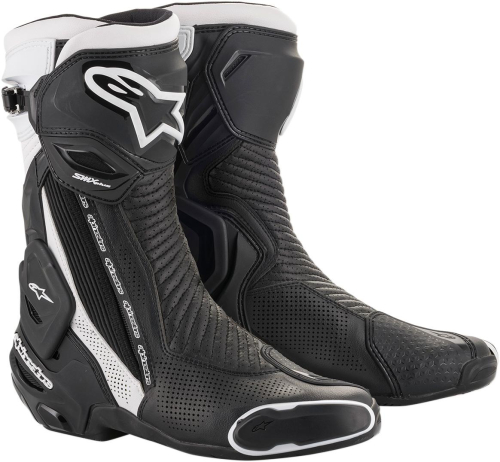 Alpinestars - Alpinestars SMX Plus Vented Boots - 2221119-12-48 - Black/White - 12.5