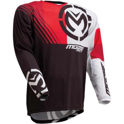 Moose Racing - Moose Racing M1 Jersey - 2910-5706 - Black/Red - 2XL