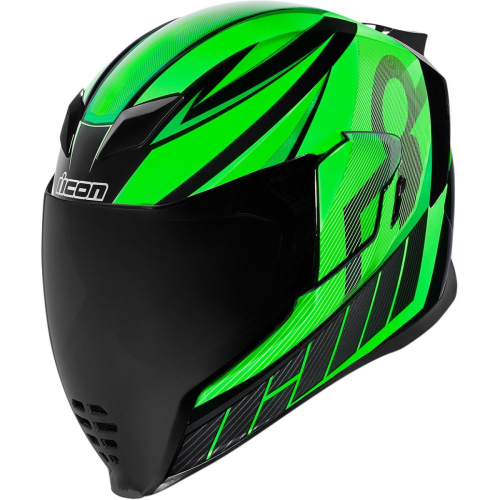 Icon - Icon Airflite QB1 Helmet - 0101-12077 - Green - 2XL