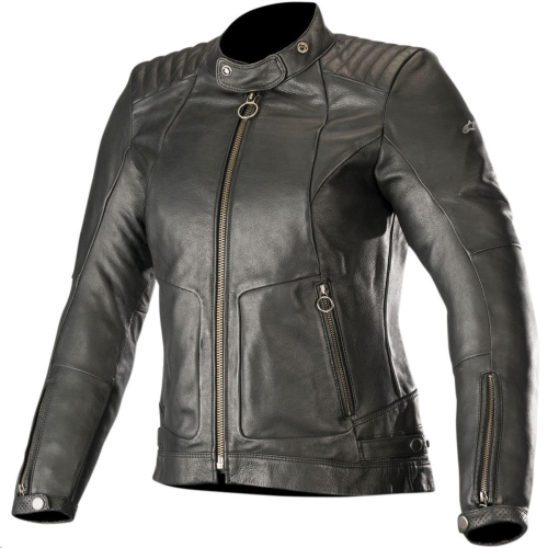 Alpinestars - Alpinestars Gal Womens Leather Jacket - 3117819-10-L - Black - Large