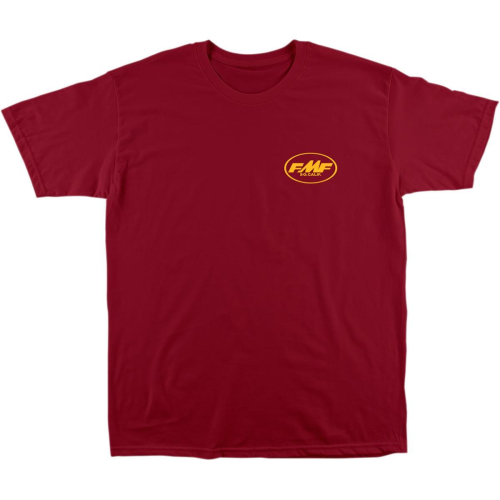 FMF Racing - FMF Racing Factory T-Shirt - SP9118900CAM - Cardinal - Medium