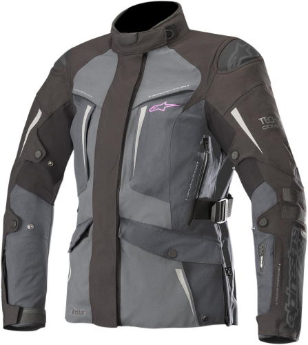 Alpinestars - Alpinestars Stella Yaguara Drystar Tech Air Womens Jacket - 3213218-1192-M - Black/Dark Gray/Mid Gray - Medium