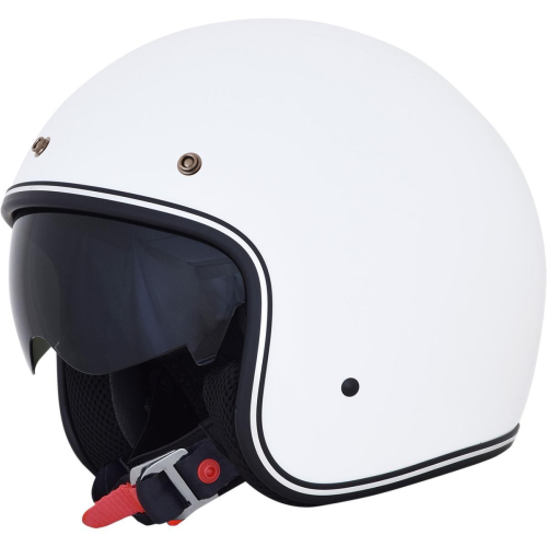 AFX - AFX FX-79 Vintage Solid Helmet - 0104-2402 - Pearl White - X-Small