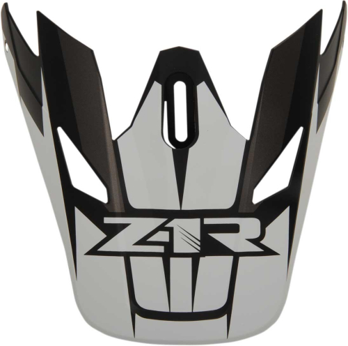 Z1R - Z1R Visor for Rise Helmets - Ascend, Matte Black/White - 0132-1252