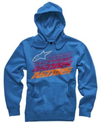 Alpinestars - Alpinestars Hashed Zip Hoodie - 10165200179L - Blue - Large