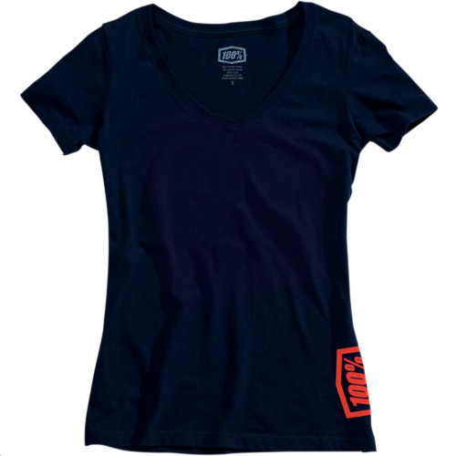 100% - 100% Source Womens T-Shirt - 28008-015-12 - Navy - Large