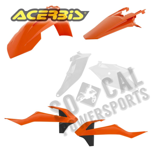 Acerbis - Acerbis Plastic Kit - OEM 18 - 2686015909