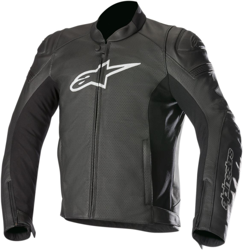 Alpinestars - Alpinestars SP-1 Airflow Leather Jacket - 3100717-10-58 - Black - 48