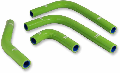 Moose Racing - Moose Racing Race Fit Radiator Hose Kit - 4 - Green - 1902-1357