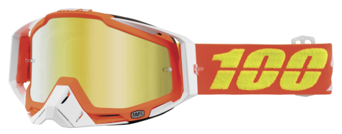 100% - 100% Racecraft Razmataz Goggles - 5011019202 - Razmataz / Gold Lens - OSFM