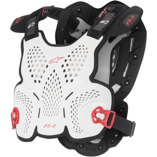 Alpinestars - Alpinestars A-1 Roost Deflector - 6700116213XL2 - White/Red - XL-2XL