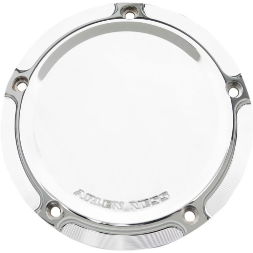 Arlen Ness - Arlen Ness Beveled Derby Cover - Chrome - 03-477