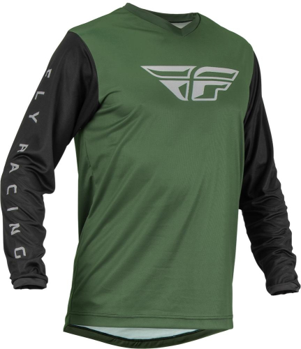 Fly Racing - Fly Racing F-16 Jersey - 376-923S - Olive Green/Black - Small