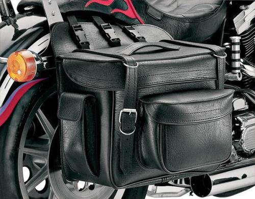 All American Rider - All American Rider XXXL Box-Style Detachable Saddlebag - Plain - 9902P