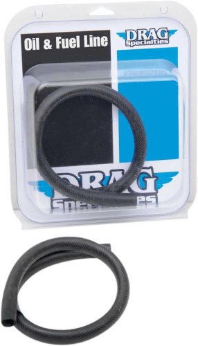 Drag Specialties - Drag Specialties Fuel/Oil Line - 1/2in. x 2ft. - DOH-0122