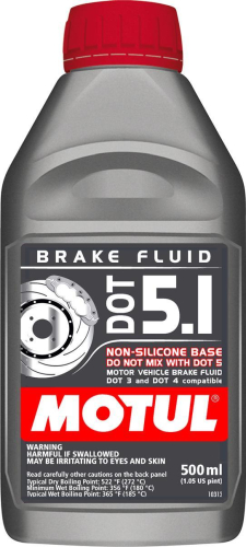 Motul - Motul DOT 5.1 Brake Fluid - 1/2 L. - 8070HC