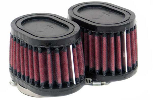 K&N Engineering - K&N Engineering Universal Oval Tapered Air Filter - Rubber End Cap - RU-1822