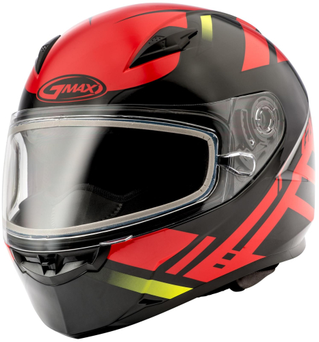 G-Max - G-Max FF49 Berg Snow Helmet - G2493209 TC-1 - Black/Red - 3XL