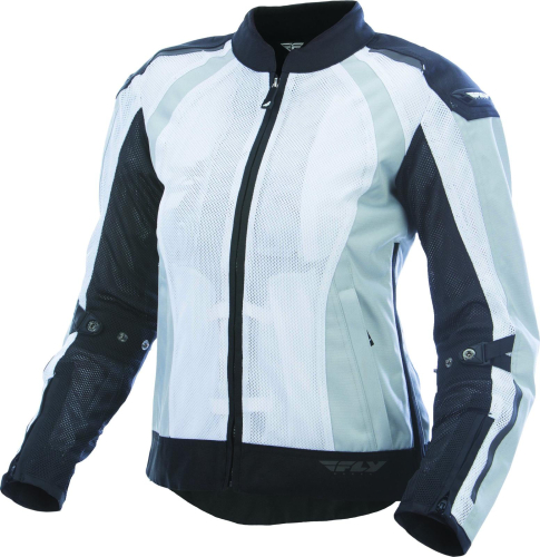 Fly Racing - Fly Racing CoolPro Womens Mesh Jacket - 477-8056-2 - White/Black - Small