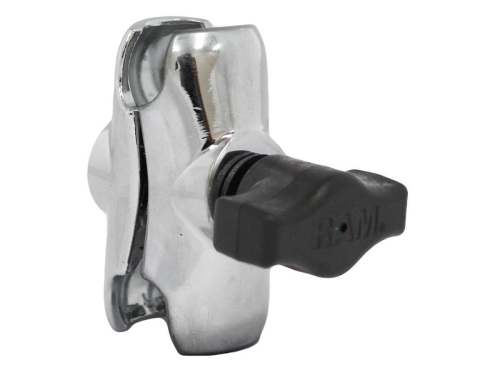 RAM Mounts - RAM Mounts RAM Short Double Socket Arm for 1in. Ball Bases - Chrome - RAM-B-201-ACHU