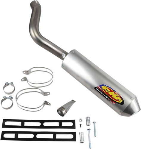 FMF Racing - FMF Racing PowerCore 4 Spark Arrestor Slip-On - Aluminum Muffler - 045033