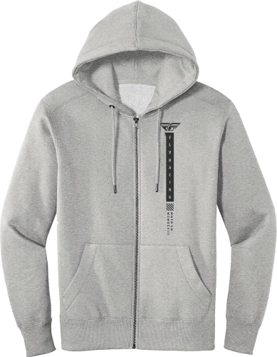 Fly Racing - Fly Racing Fly Podium Hoodie - 354-01752X - Gray Heather/Black - 2XL