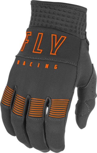 Fly Racing - Fly Racing F-16 Youth Gloves - 374-91601 - Gray/Orange - 01