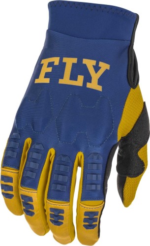 Fly Racing - Fly Racing Evolution DST Gloves - 375-113X - Navy/White/Gold - X-Large