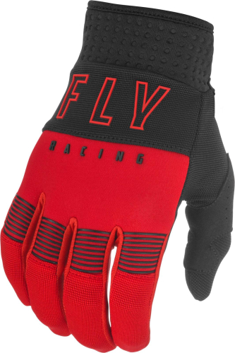 Fly Racing - Fly Racing F-16 Youth Gloves - 374-91202 - Red/Black - 02