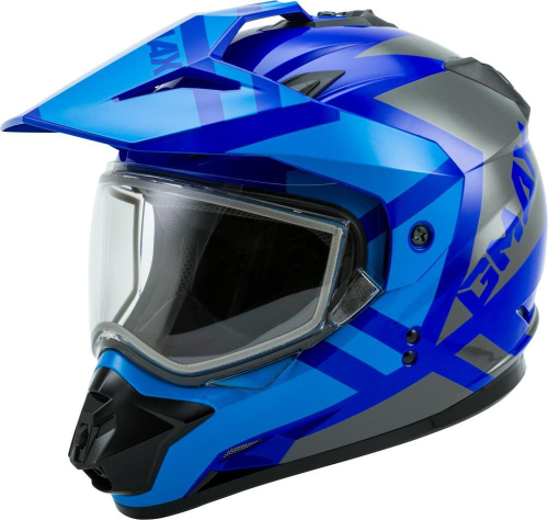 G-Max - G-Max GM-11S Trapper Helmet - G2113045 - Blue/Gray - Medium