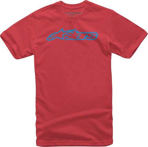 Alpinestars - Alpinestars Blaze T-Shirt - 1032-72032-3072-2X - Red/Blue - 2XL