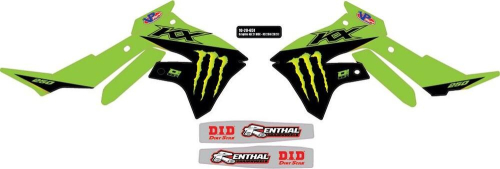 DCOR - DCOR 2021 Monster Energy Graphics Kit - 10-20-651