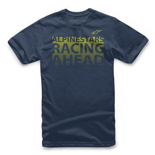 Alpinestars - Alpinestars Racing Grade T-Shirt - 1038-72028-70-M - Navy - Medium