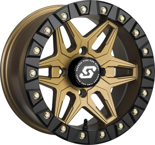 Sedona - Sedona Split Six Beadlock Wheel -14x10 - 5+5 Offset - 4/156 12mm Tapered - Bronze - A72BZ-41056-55S