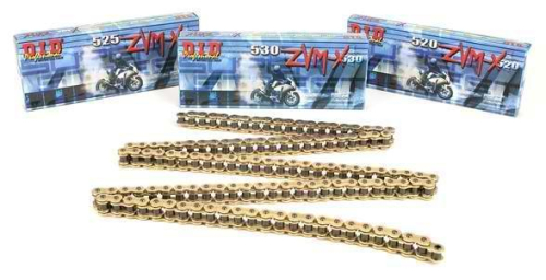 D.I.D - D.I.D 520 ZVMX Super Street X-Ring Chain - 25ft. - Gold - 520ZVMXG25F