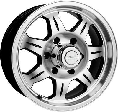 AWC - AWC 870 Series Aluminum Trailer Wheel - 13x5 - 5/4.5 - 870-34512