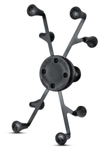 RAM Mounts - RAM Mounts RAM Universal X-Grip II Tablet Holder with 1in. Ball for Small Tablets - RAM-HOL-UN8BU