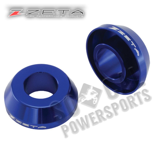 ZETA - ZETA Fast Rear Wheel Spacers - Blue - ZE93-2416